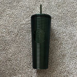 NWT Starbucks 2021 Green Grid Venti Tumbler